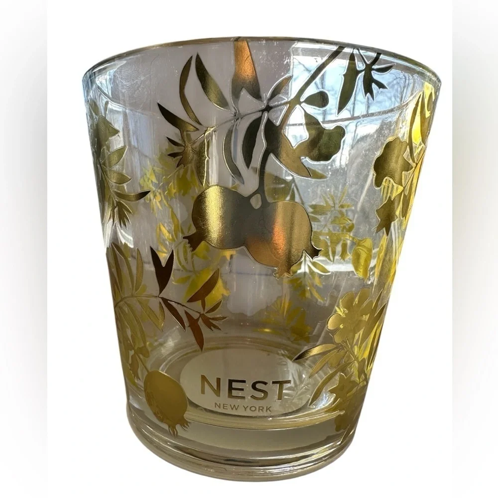 Empty Nest Holiday 3 Wick Limited Edition Gold Detail Candle Vessel & Box